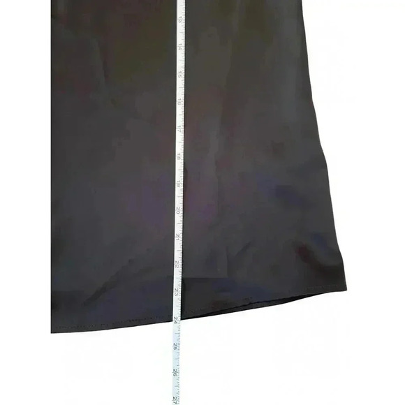 1 State Halter Back Tie Satin Top Black Size Medium NWT - Picture 5 of 8